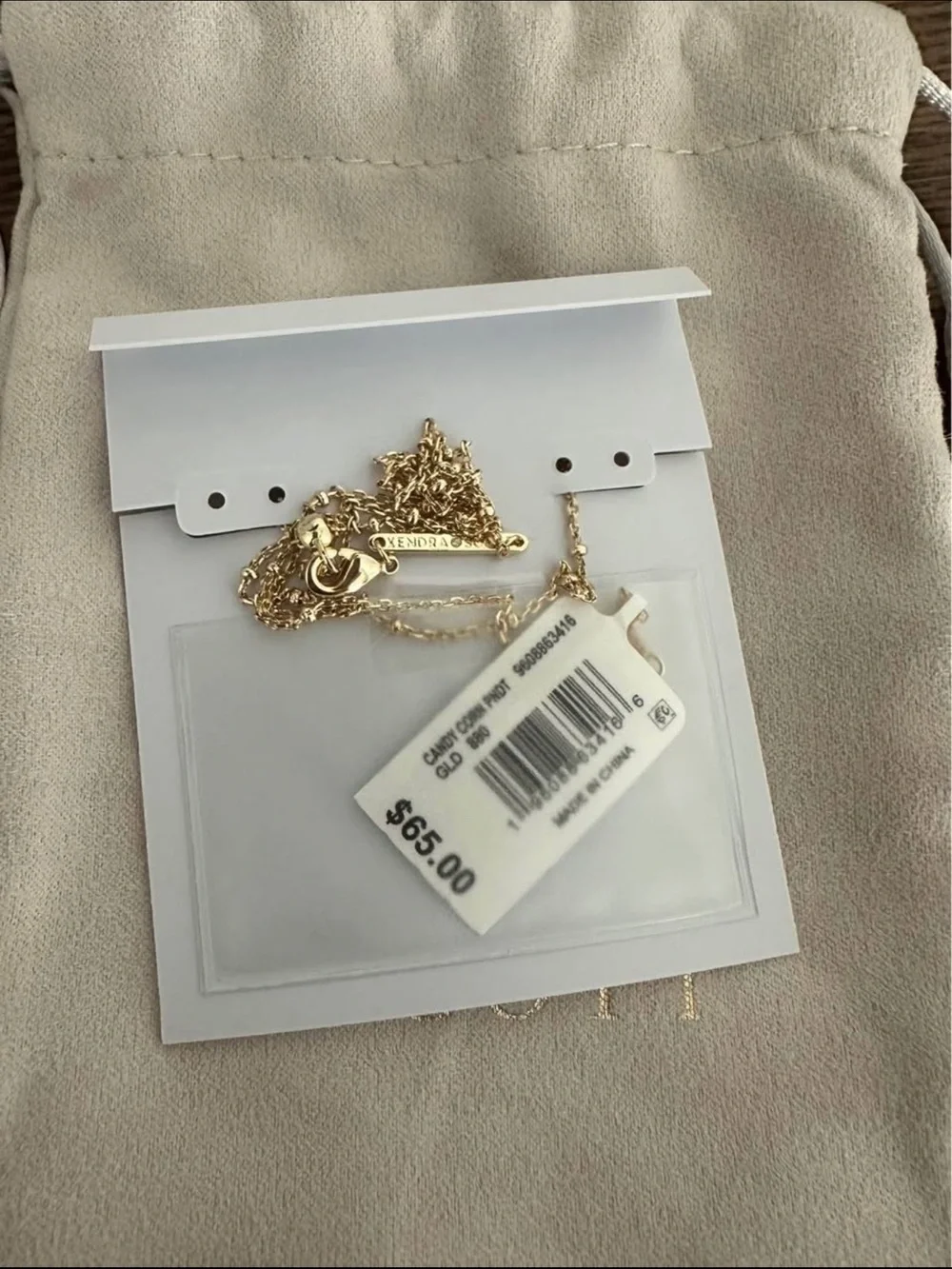 Kendra Scott gold tone